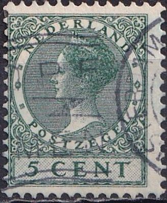 Netherlands 1924/25 Mi 151 A/USED. The item's condition is visible in the photographs (Scanned 