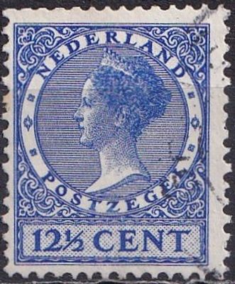Netherlands 1928 Mi 216 A/USED. The item's condition is visible in the photographs (Scanned 