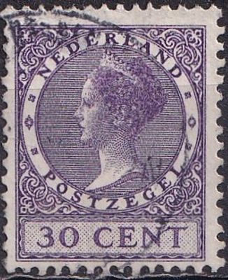 Netherlands 1926/29 Mi 188 A/USED. The item's condition is visible in the photographs (Scanned 