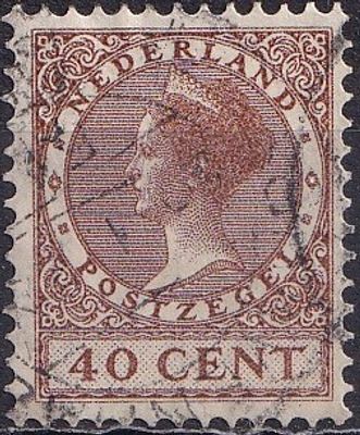 Netherlands 1926/29 Mi 190 A/USED. The item's condition is visible in the photographs (Scanned 