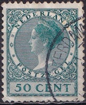 Netherlands 1926/29 Mi 191 A/USED. The item's condition is visible in the photographs (Scanned 