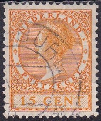 Netherlands 1929 Mi 223 A/USED. The item's condition is visible in the photographs (Scanned 