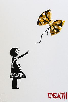 DEATH NYC SIGNED FINE ART PRINT W/COA. DEATH NYC Signed Fine Art Print with COA , DEATH NYC is a 