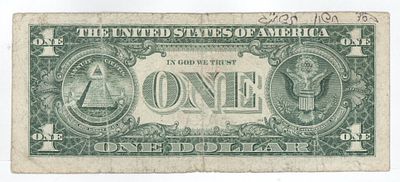 A Dollar Bill from the Lubavitcher Rebbe. A Dollar Bill from the Lubavitcher Rebbe.