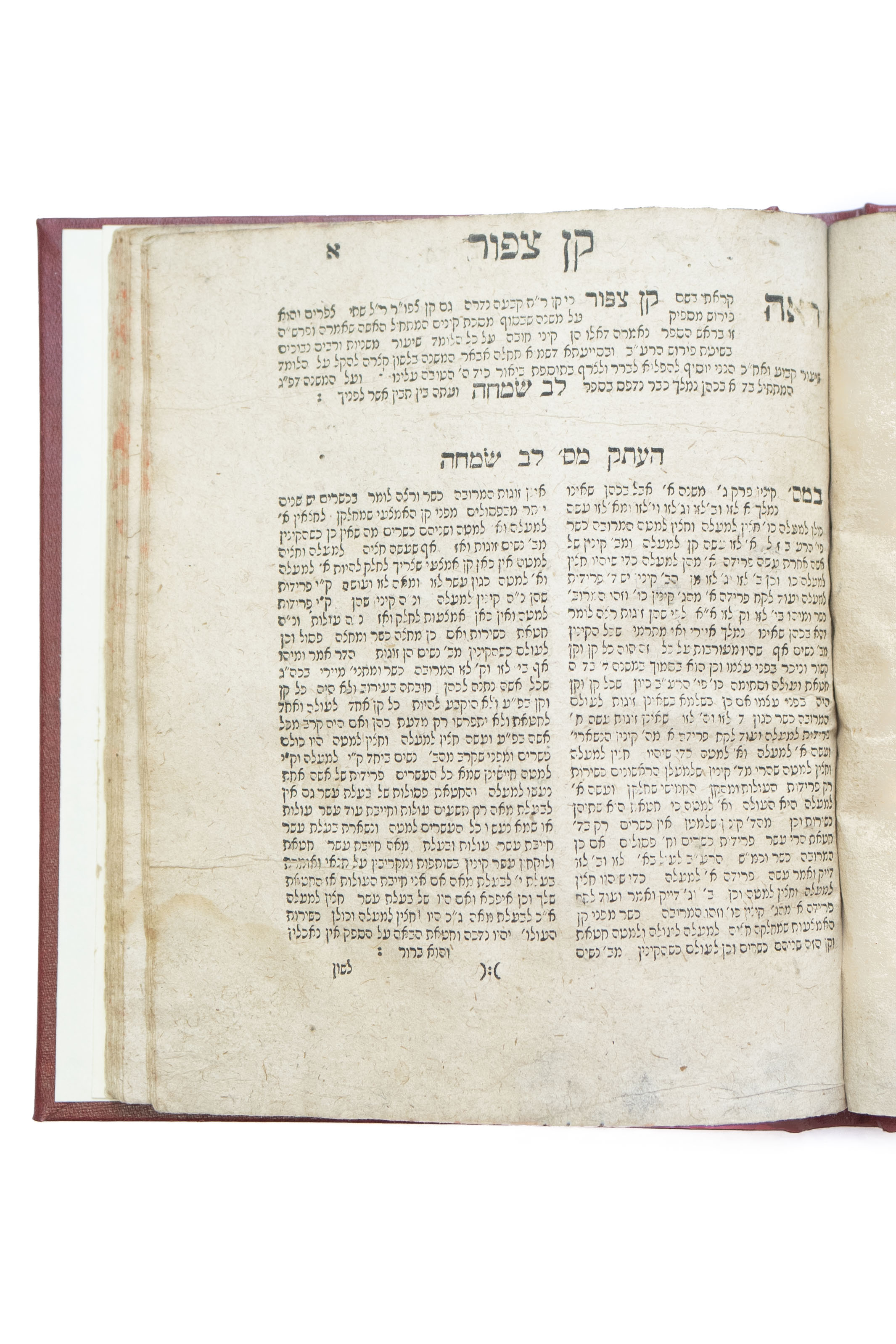 עותק אישי של הרה"ג רבי יצחק מרגליות אב"ד שצוצין: שטה מקובצת על מסכת ביצה. ...