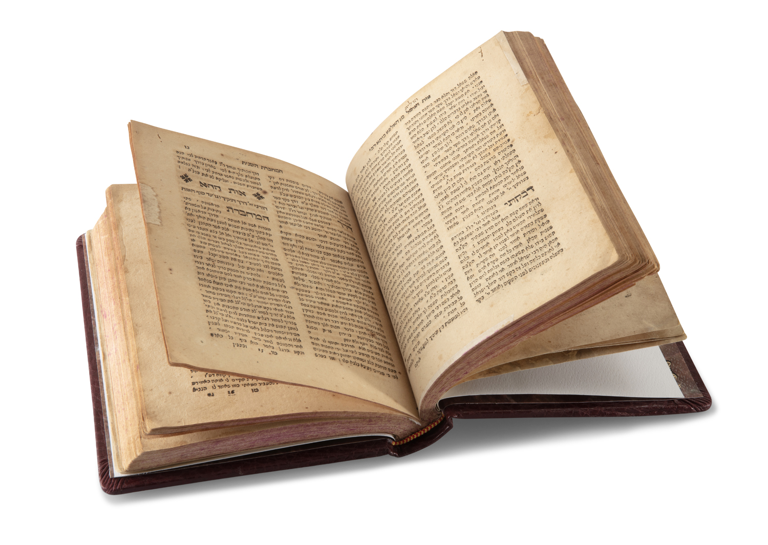 Sefer ‘Mizmor LeTodah’, by Rabbi Shmuel Aripol. Prague, 1610. Second ...