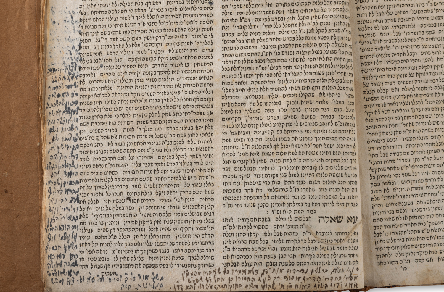 Sefer “Responsa – Rashal” – Rabbeinu Shlomo Luria, with a gloss by his ...