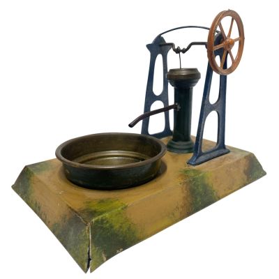 Fleischmann Water Pump & Trough Circa 1948. This steam accessory could be operated by hand or 