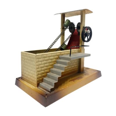 Fleischmann Chain-Driven Gravel Sleuth Circa 1929. This steam accessory could be operated by 