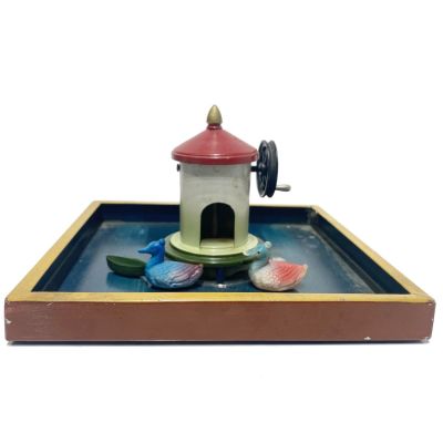 M&auml;rklin Duck Pond Automaton Circa 1919. This steam accessory could be operated by hand or 