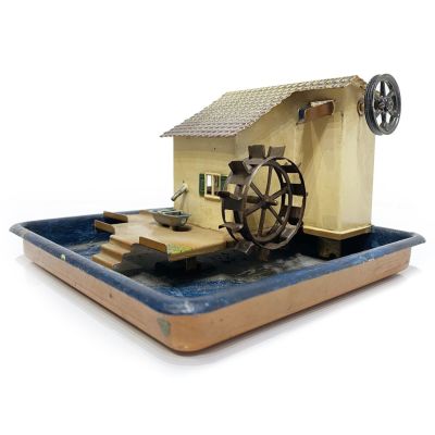 Marklin Watermill Steam Accessory Circa 1920. This steam accessory could be operated by hand or 