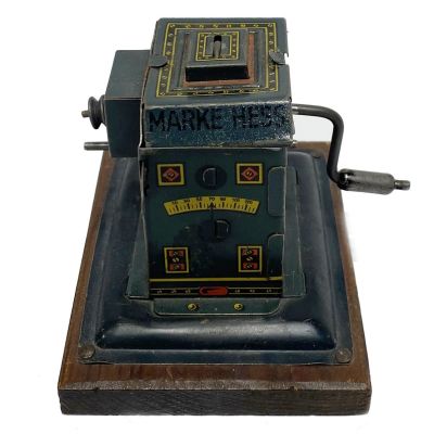 Hess Wind-Up Dynamo Circa 1908. This steam accessory could be operated by hand or connected via 