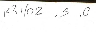 שני גאוני חברון: חתימת ראש הישיבה הגרש"ז ברוידא על ספרו של הגאון רבי אהרן כהן 
ספר 'בית אהרן' 