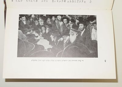 'דער סאטמארער רבי נר"ו אן אפאשצונג', ספר על האדמו"ר רבי יואליש מסאטמאר שנדפס בחייו!! ניו יארק 