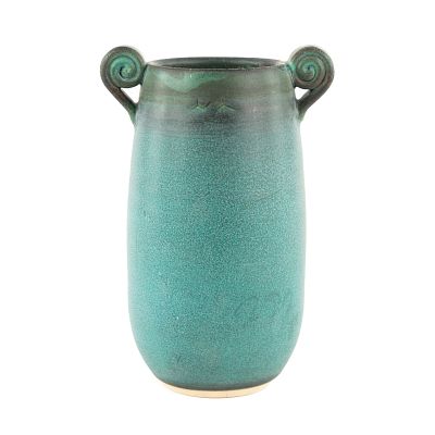 Susan Peterson Mottled Glaze Stoneware Art Pottery Vase. A Susan Peterson (American, 1925-2009) 