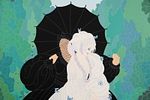 Erte 'Debutante' Serigraph Signed. An Erte (French-Russian, 1892-1990) serigraph titled Image - 4