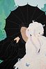 Erte 'Debutante' Serigraph Signed. An Erte (French-Russian, 1892-1990) serigraph titled Image - 8
