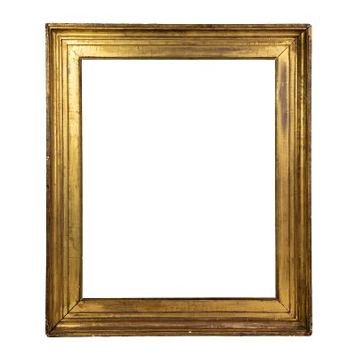 Gilt Wood Cassetta Frame. A gilt wood cassetta frame. Inside frame: 27" x 22" Condition: 