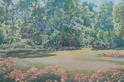 Carson Gladson 'Eden' Lithograph. A Carson Gladson (American, 1940-2023) lithograph titled 