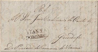 Viana do Minho – Sepia, LF VCT4, in a letter dated Viana do Minho (21.08.23) to Gundufe 