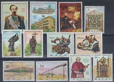 Macau Lot with several new series**, vc €77