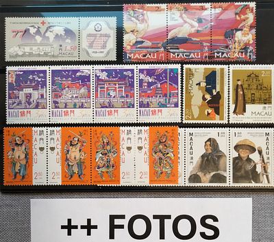 Macau Lot with several new series**, good value catalog.