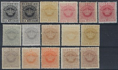 Mozambique Lot with new Crown stamps, vc €116