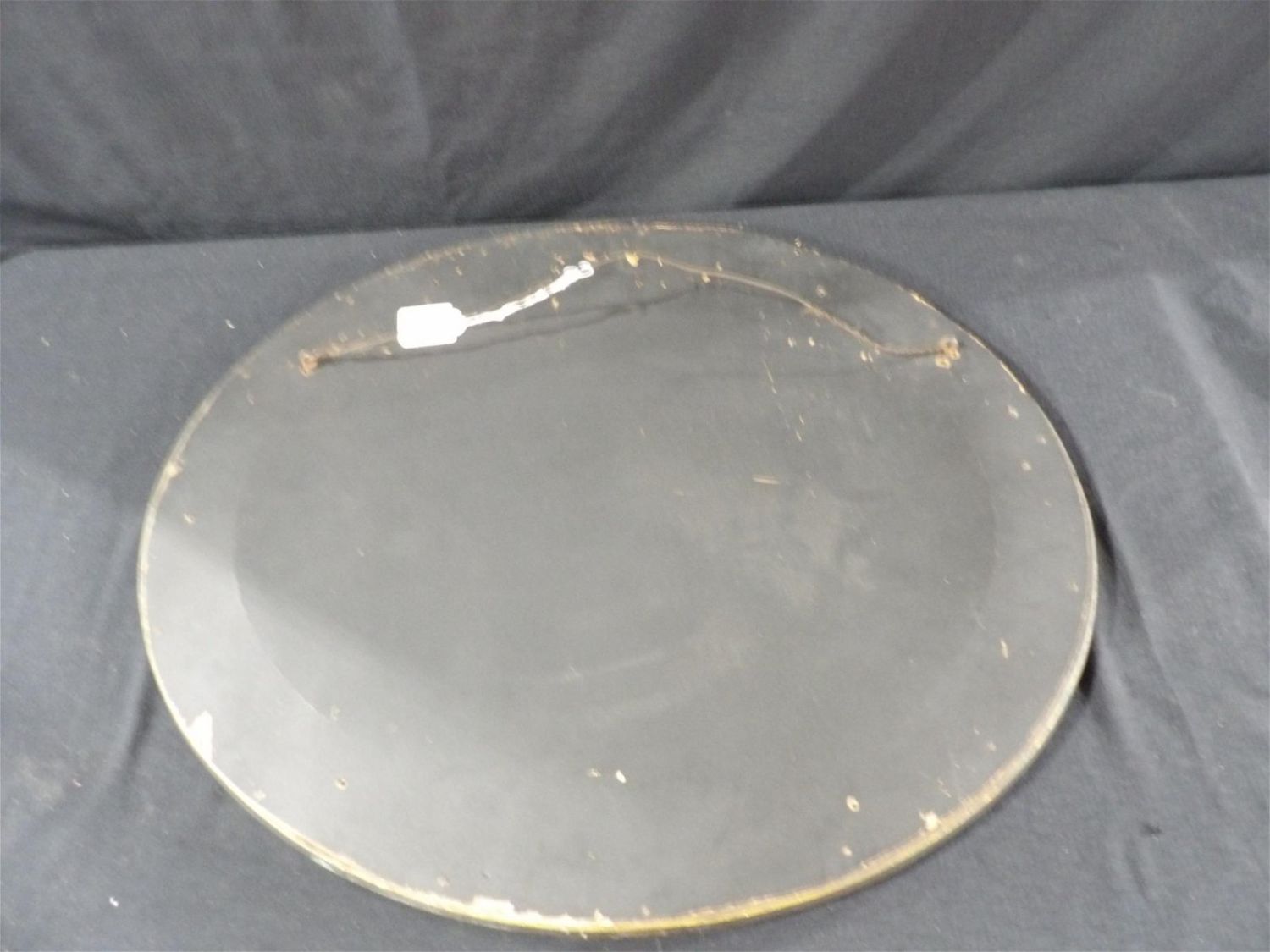 Lot 41 Antique Oval Ornate Wall Hanging Frame w/ Female, Floral and