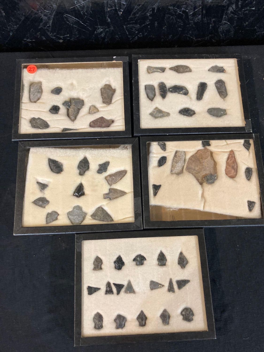 Lot 27 North Carolina Arrowheads, Artifacts, and Points Atlee Raber Auctions