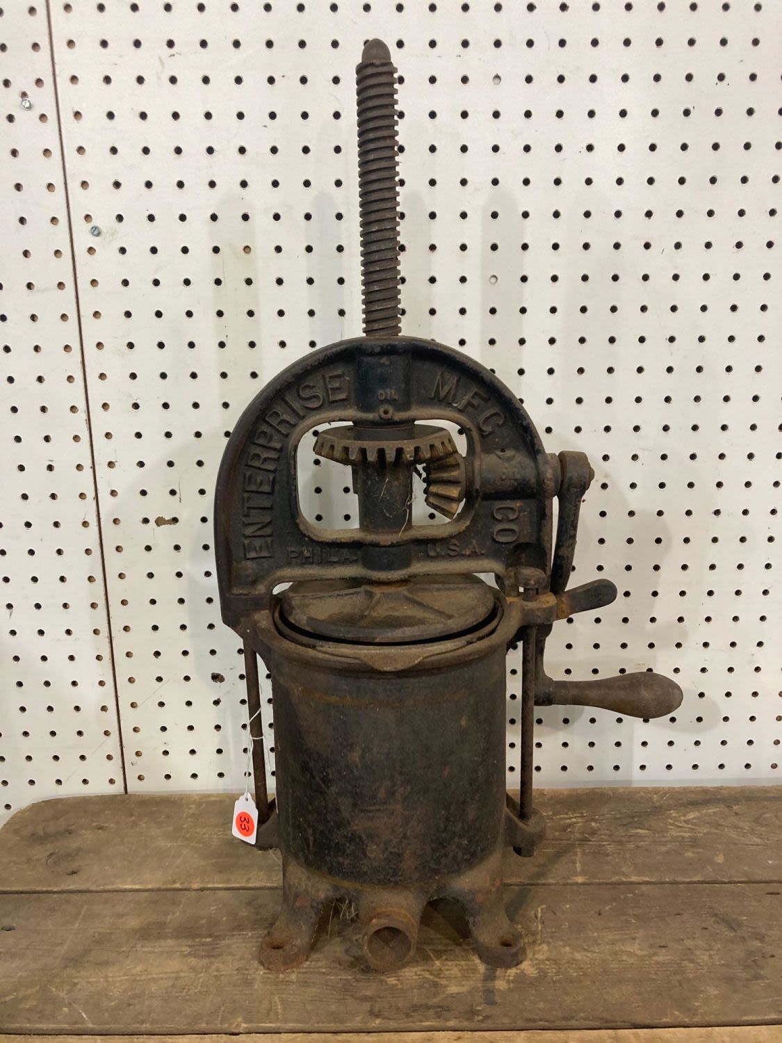 Lot 33 Enterprise Sausage Stuffer Atlee Raber Auctions