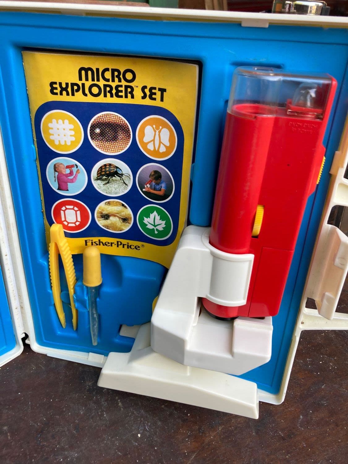 Lot 220 Fisher Price Microscope , Croquet & Vintage Puzzle Atlee