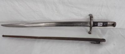 US WORLD WAR I BAYONET. 21 IN LONG