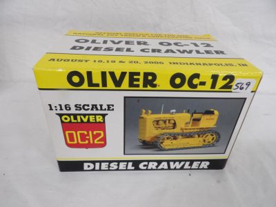 OLIVER OC 12 CRAWLER. 1-16 SCALE W BOX