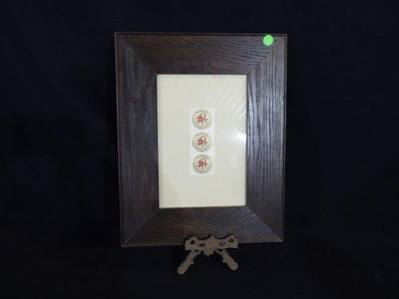 Lot 977 Early Stickley Furniture Labels Framed Atlee Raber Auctions