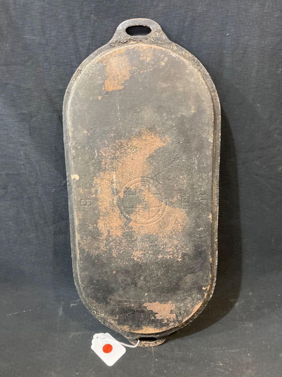 Lot 267 GRISWOLD FLAT GRIDDLE Atlee Raber Auctions