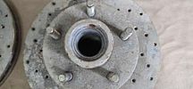 2 Chevy S 10 brake rotorsImage - 3