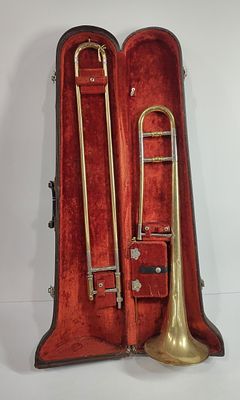 Cleveland Superior Brass Trombone. Looks to be in very good condition. Made by King craftsmen.