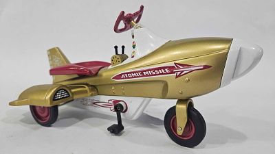 Atomic Missile Miniature Pedal Plane. 8 inches long