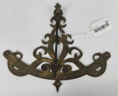 Brass mariner?s Inclinometer. 11x13