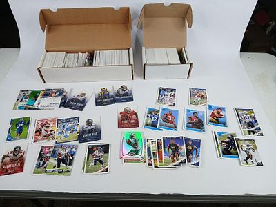 2013-2018 football collectors cards. .