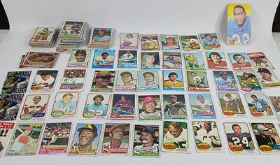 1970th sports trading cards. Includes 1970 O.J simpson card