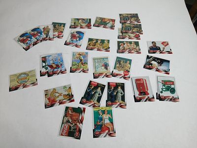 29 Coca-Cola sprint phone cards. .