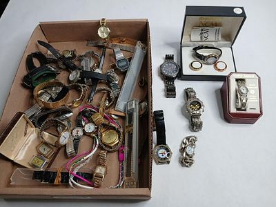 Lot of wrist watches. watches not tested