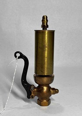 Brass Phila Lonergan 6in steam whistle. 6in long.