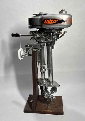 Outstanding Evinrude Elto Pal Outboard Motor. Appears to be in great clean condition but was not 