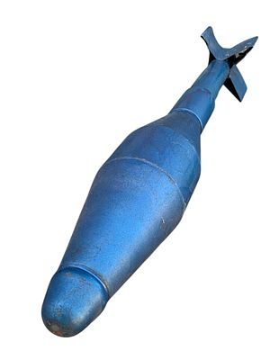 Vietnam War era Inert Practice M31 HEAT Anti-Armor Military Training Rifle Grenade. 17" x 2 3/4" 