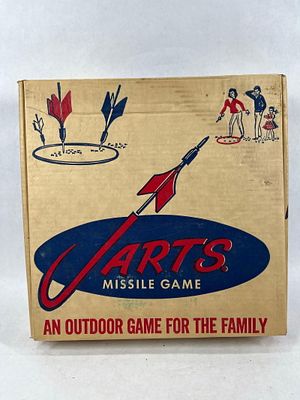 Jarts Missile Yard Game. In original box with all parts included. This set is like new! Even the 