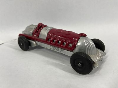 Hubley Race Car. 2330, made in USA. 7.5 inches. Shows a few chips in paint.
