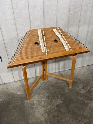 Mountain Sounds Hammered Dulcimer. Hand crafted by Jerry Hudson, model HD2 1514. serial # 1050. 