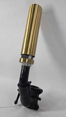 Restored Model T Toot Sweet brass horn/whistle. Polished brass horn with mounting bracket. 